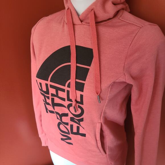 The Northface Coral Pink Hoodie Size XS - Picture 2 of 4
